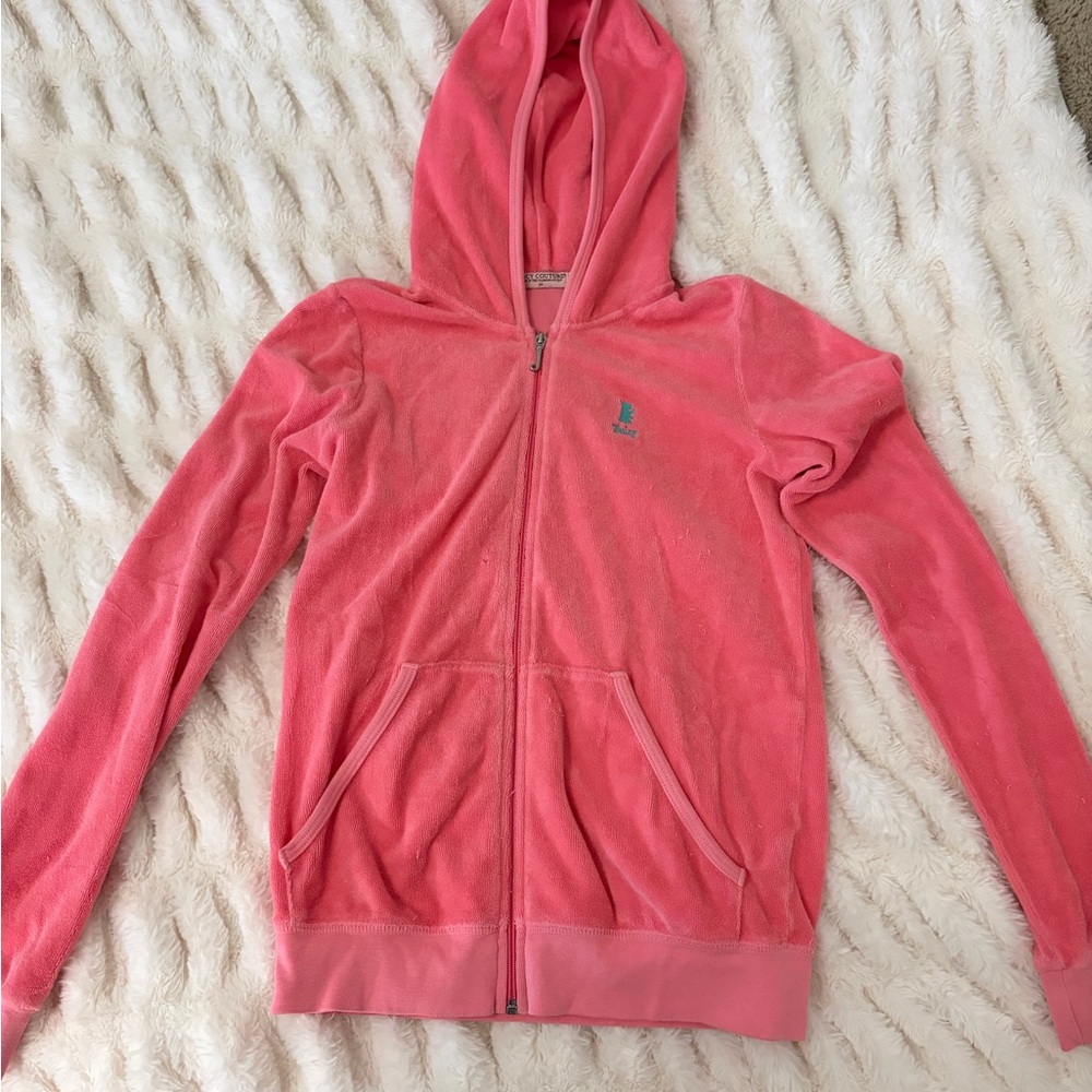 Y2K Juicy Couture terry cloth sweater